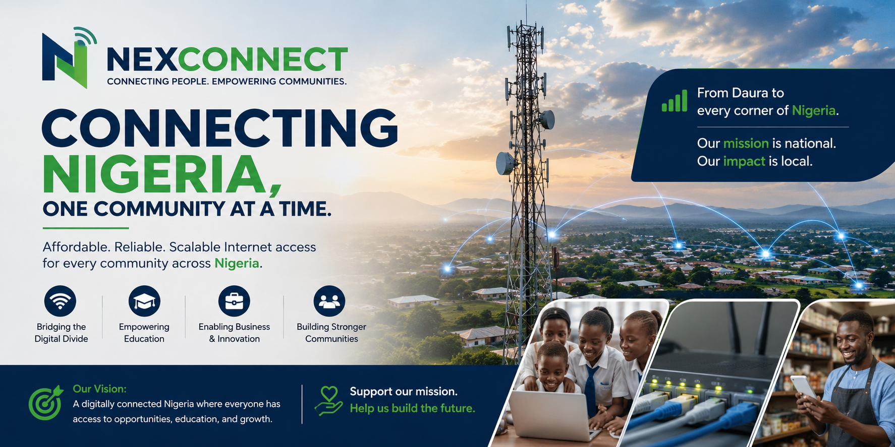 Support NexConnect Community Internet Expansion
